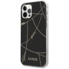 Guess GUHCP12LPCUCHBK iPhone12 Pro Max 6,7 czarny/black hardcase Gold Chain Collection